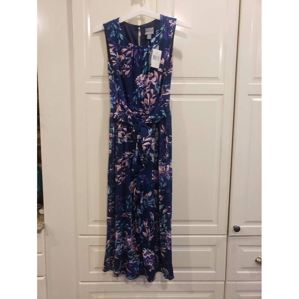 Rabbit Rabbit Rabbit Sleeveless Floral Jumpsuit - Womens size 6 - NEW